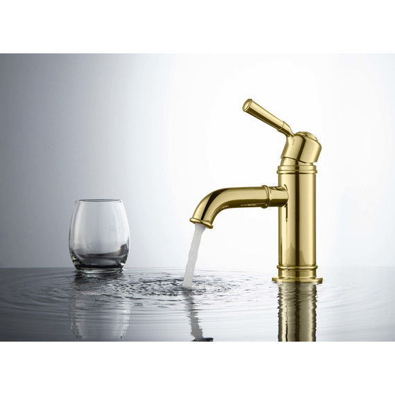 Смеситель для раковины Aquatek Классик AQ1510PG, золото, Цвет производителя: золото - фото, картинка 2 Смеситель для раковины Aquatek Классик AQ1510PG, золото, Цвет производителя: золото - фото 2