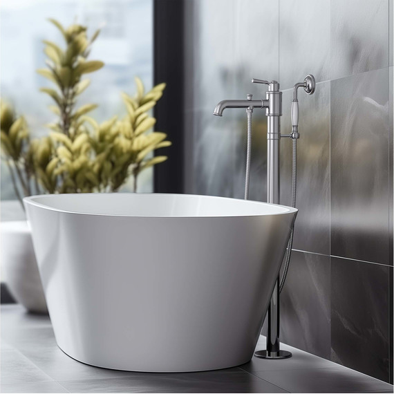 Смеситель для ванны Aquatek Классик AQ1545CR, Цвет производителя: хром - фото 5