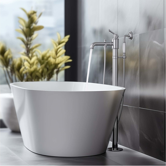 Смеситель для ванны Aquatek Классик AQ1545CR, Цвет производителя: хром - фото 6