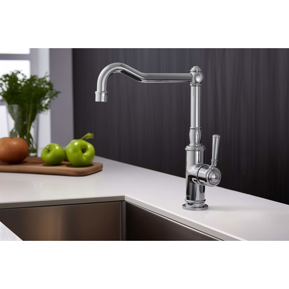 Смеситель для кухни Aquatek Классик AQ1580CR, Цвет производителя: хром - фото 4