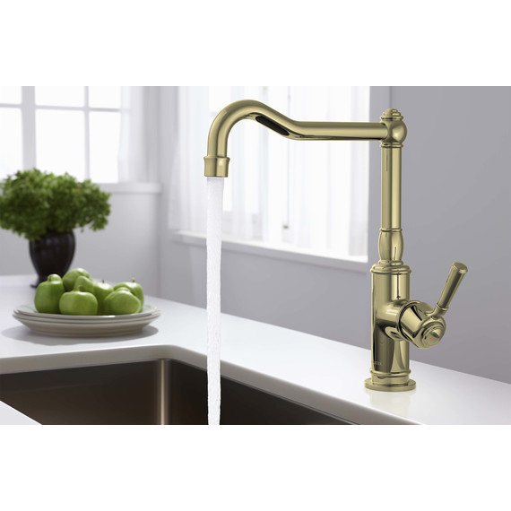 Смеситель для кухни Aquatek Классик AQ1580PG, золото, Цвет производителя: золото - фото 3