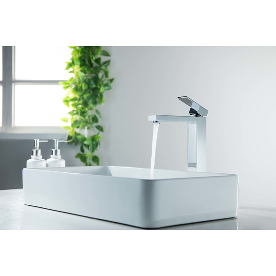 Смеситель для раковины высокий Aquatek Либра AQ1604CR, Цвет производителя: хром - фото 3