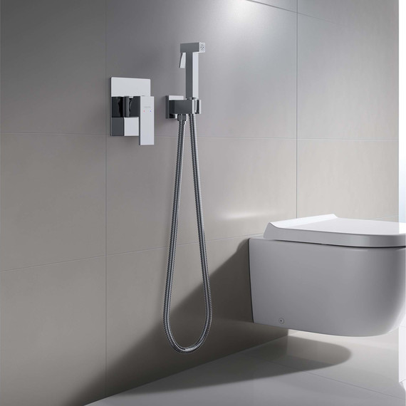 Набор для гигиенического душа Aquatek Либра AQ1619CR (со скрытой частью) - фото 5