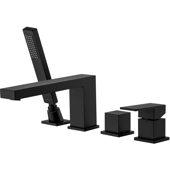 Смеситель для ванны Aquatek Либра AQ1648MB, чёрный матовый, Цвет производителя: чёрный матовый - фото 11