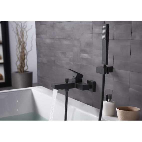 Смеситель для ванны Aquatek Либра AQ1649MB, чёрный матовый, Цвет производителя: чёрный матовый - фото 6