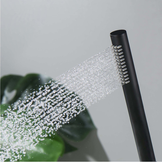 Ручной душ Aquatek Европа AQ2002MB, чёрный матовый - фото 3