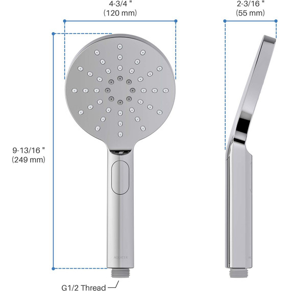 Ручной душ Aquatek Оберон AQ2006CR - фото 8