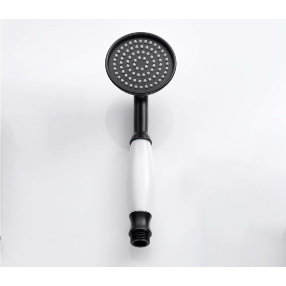 Ручной душ Aquatek Классик AQ2008MB, чёрный матовый - фото 4