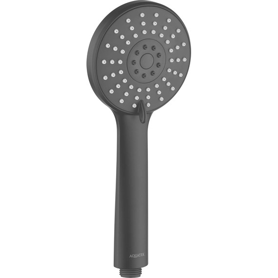 Ручной душ Aquatek Бетта AQ2009MB, чёрный матовый - фото 2