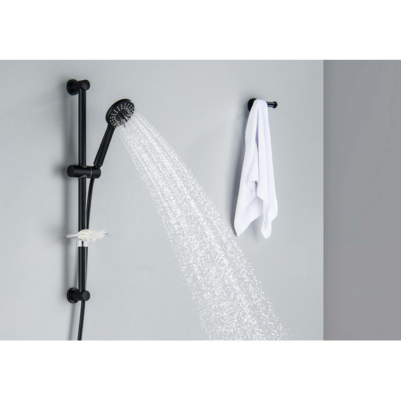 Душевой гарнитур Aquatek Бетта AQ2013MB, чёрный матовый - фото 8