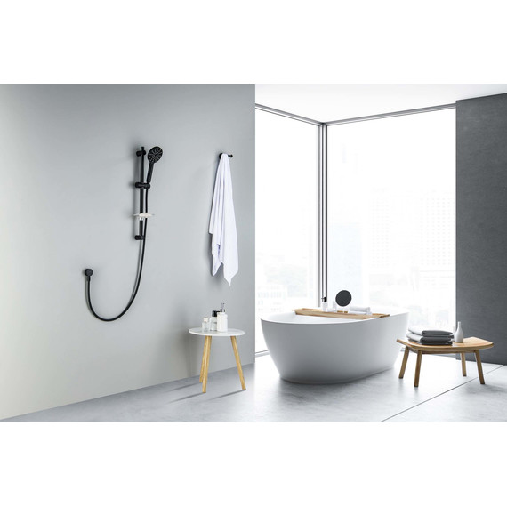 Душевой гарнитур Aquatek Оберон AQ2014MB, чёрный матовый - фото 6