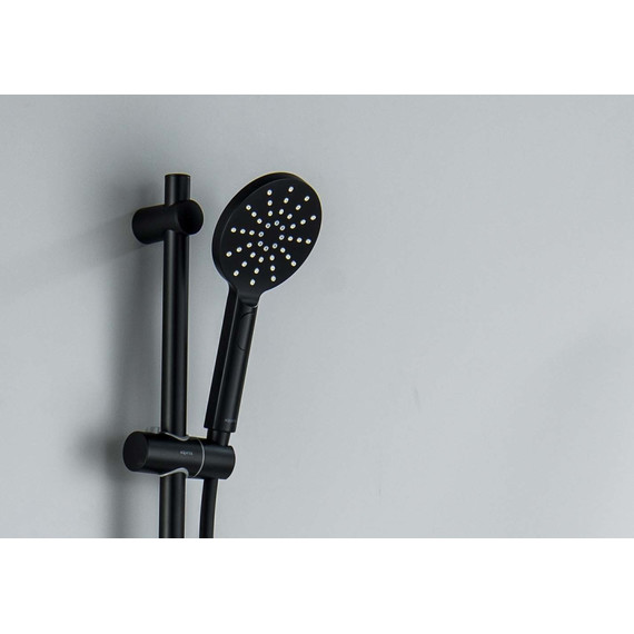 Душевой гарнитур Aquatek Оберон AQ2014MB, чёрный матовый - фото 8