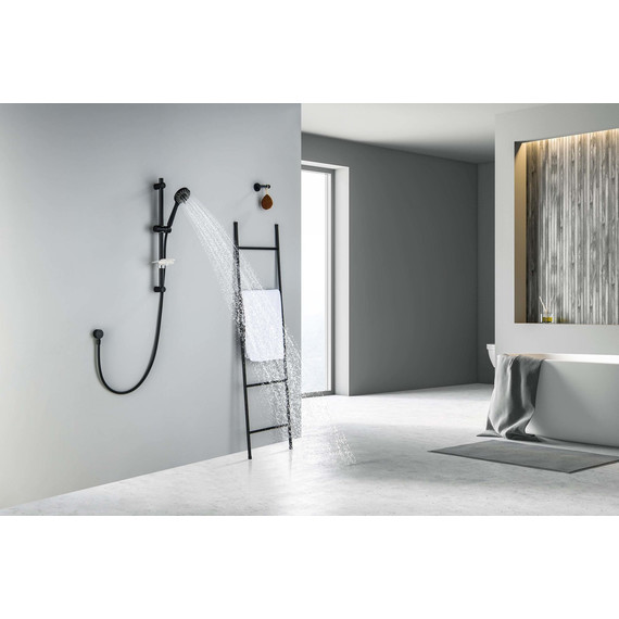 Душевой гарнитур Aquatek Бетта AQ2015MB, чёрный матовый - фото 5