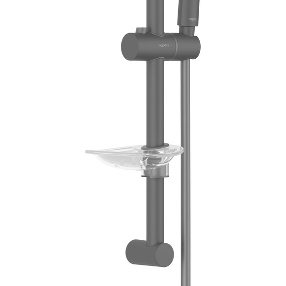 Душевой гарнитур Aquatek Бетта AQ2015MB, чёрный матовый - фото 4