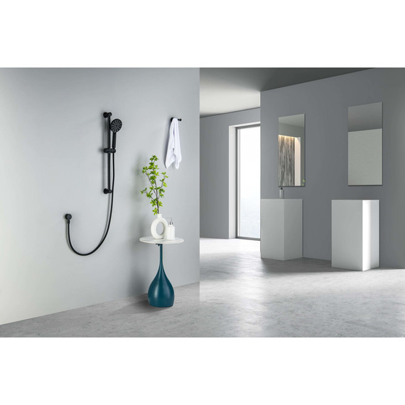 Душевой гарнитур Aquatek Оберон AQ2016MB, чёрный матовый - фото 7