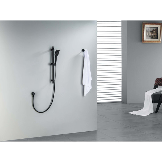 Душевой гарнитур Aquatek Лира AQ2018MB, чёрный матовый - фото 8