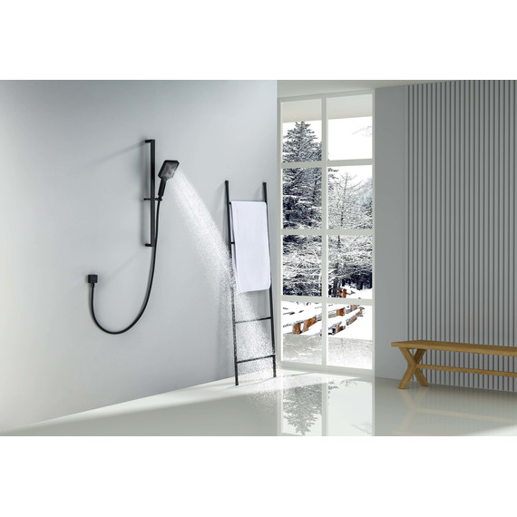 Душевой гарнитур Aquatek Либра AQ2019MB, чёрный матовый - фото 5