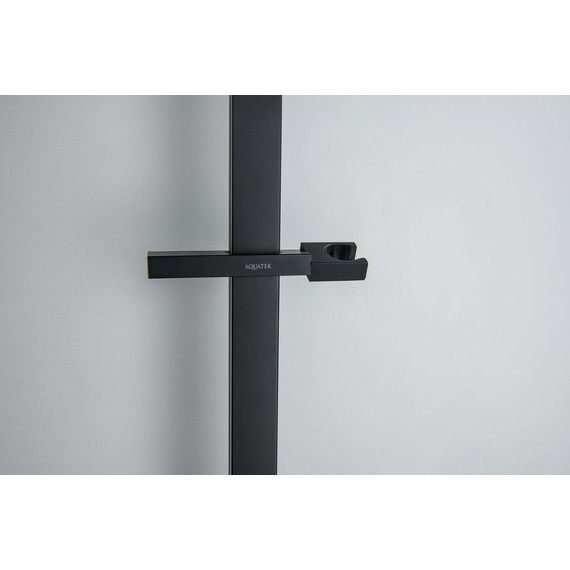 Душевой гарнитур Aquatek Либра AQ2019MB, чёрный матовый - фото 9
