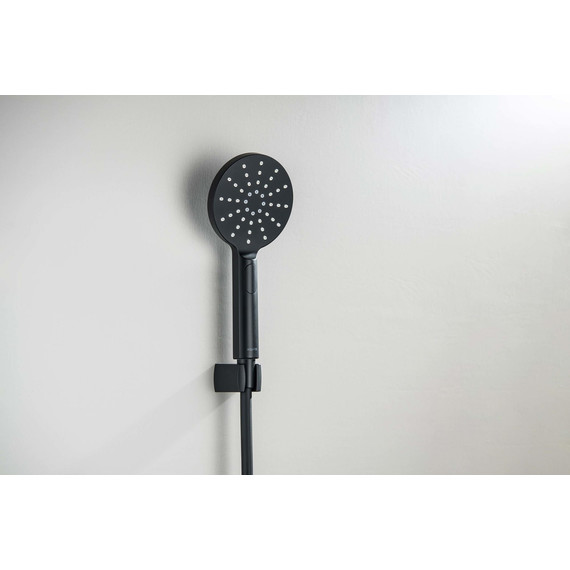 Душевой гарнитур Aquatek Оберон AQ2033MB, чёрный матовый - фото 4