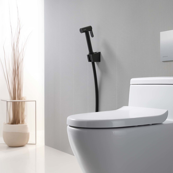 Гигиенический душ Aquatek AQ2054MB, чёрный матовый - фото 2