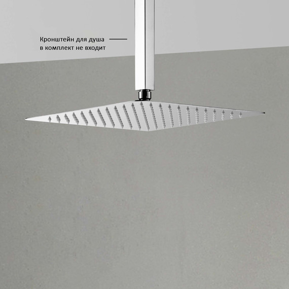 Верхний душ Aquatek 300x300 мм AQ2074CR - фото 5