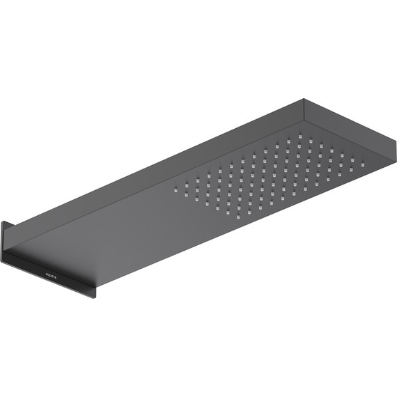 Верхний душ Aquatek 170x554 мм AQ2084MB, чёрный матовый - фото 2