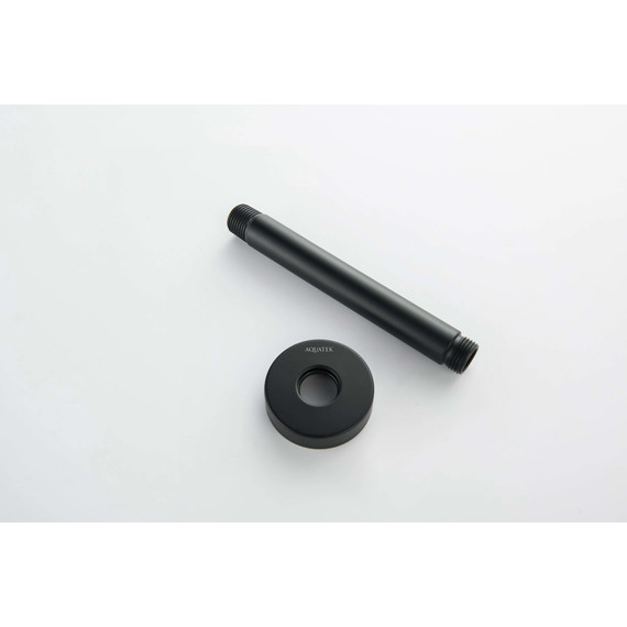 Кронштейн потолочный для верхнего душа Aquatek AQ2171MB, чёрный матовый - фото 2