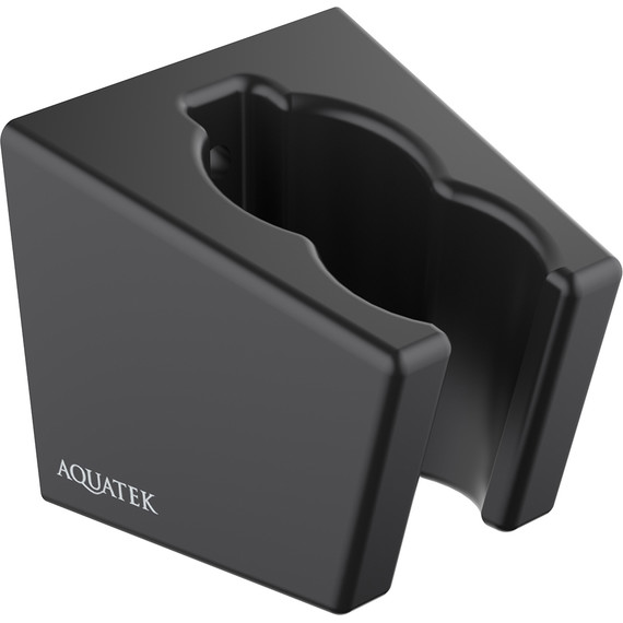 Держатель душевой лейки Aquatek AQ2402MB, чёрный матовый - фото 2