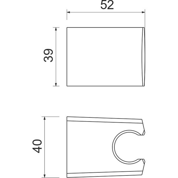 Держатель душевой лейки Aquatek AQ2403CR - фото 4