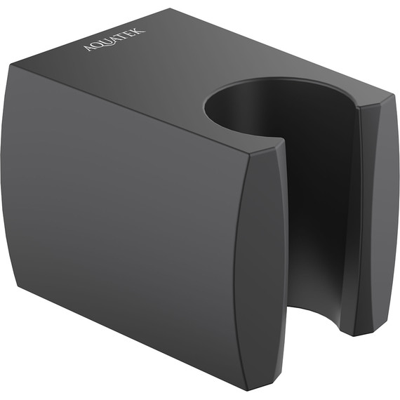 Держатель душевой лейки Aquatek AQ2403MB, чёрный матовый - фото 2