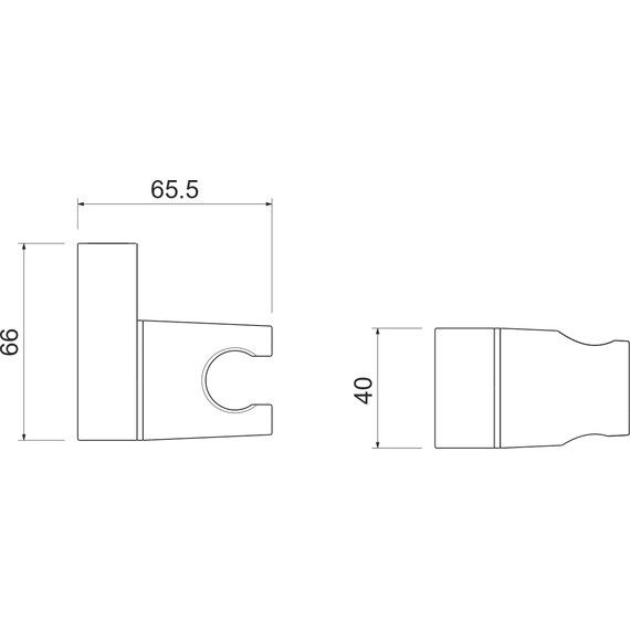 Держатель душевой лейки Aquatek AQ2406CR - фото 4