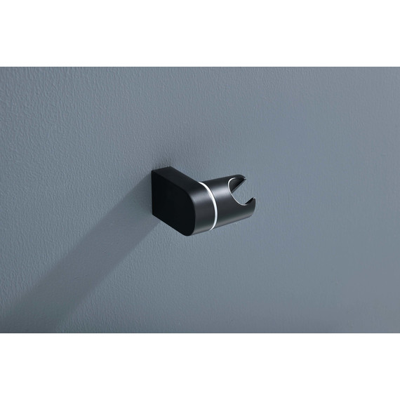 Держатель душевой лейки Aquatek AQ2406MB, чёрный матовый - фото 3