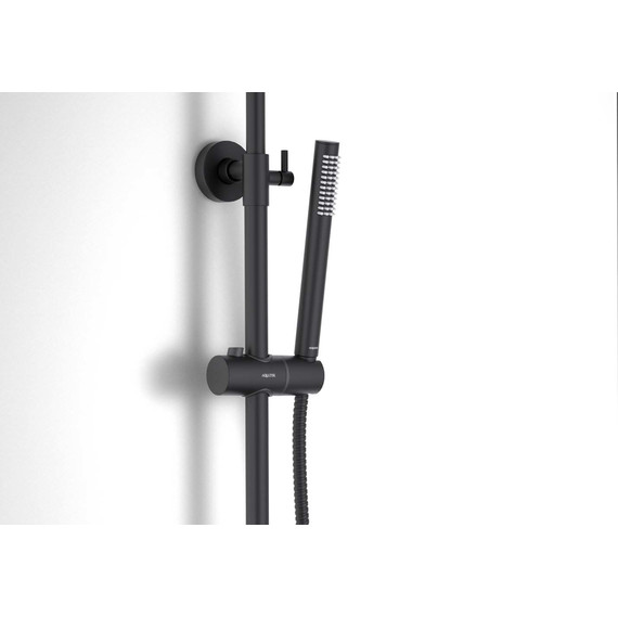 Душевая стойка Aquatek Лира AQ2440MB, чёрный матовый, Цвет производителя: чёрный матовый - фото 6