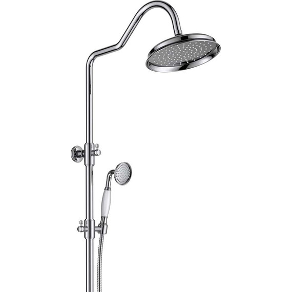 Душевая стойка с термостатом Aquatek Классик AQ2543CR, Цвет производителя: хром - фото 2