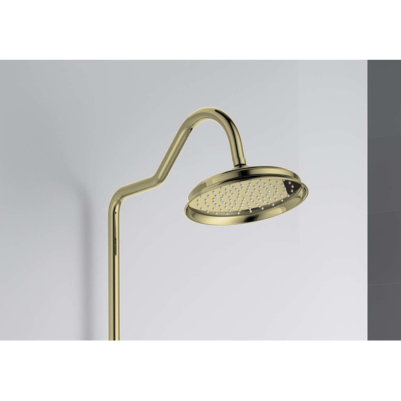 Душевая стойка с термостатом Aquatek Классик AQ2543PG, золото, Цвет производителя: золото - фото 7