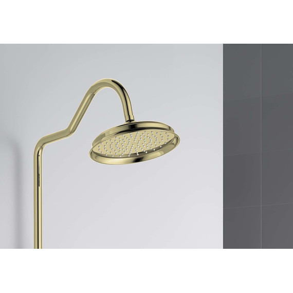 Душевая стойка с термостатом Aquatek Классик AQ2563PG, золото, Цвет производителя: золото - фото 6