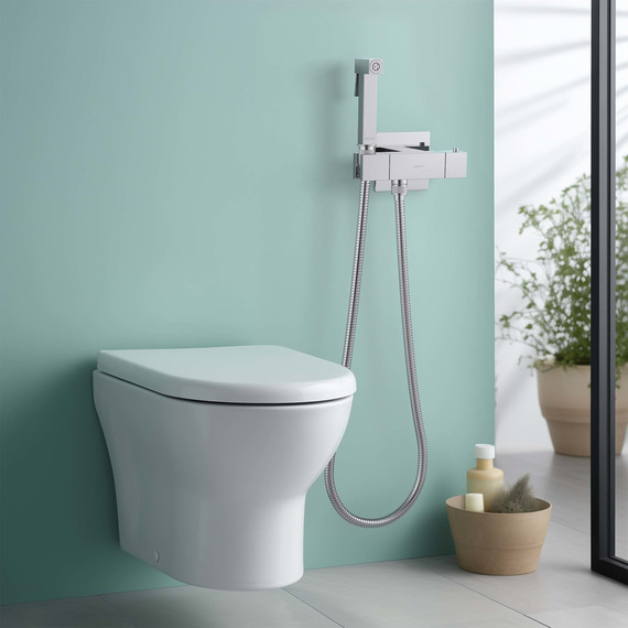 Набор для гигиенического душа Aquatek Либра AQ1028CR (со скрытой частью) - фото 5