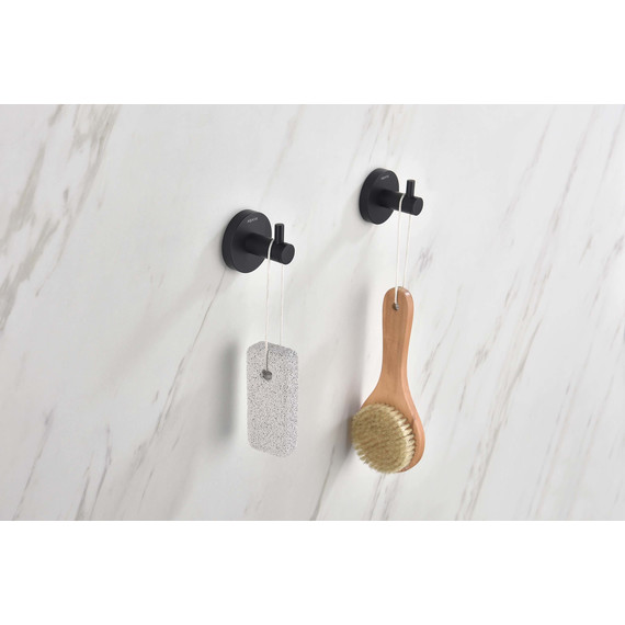 Крючок Aquatek Европа AQ4101MB, цвет чёрный матовый - фото 8