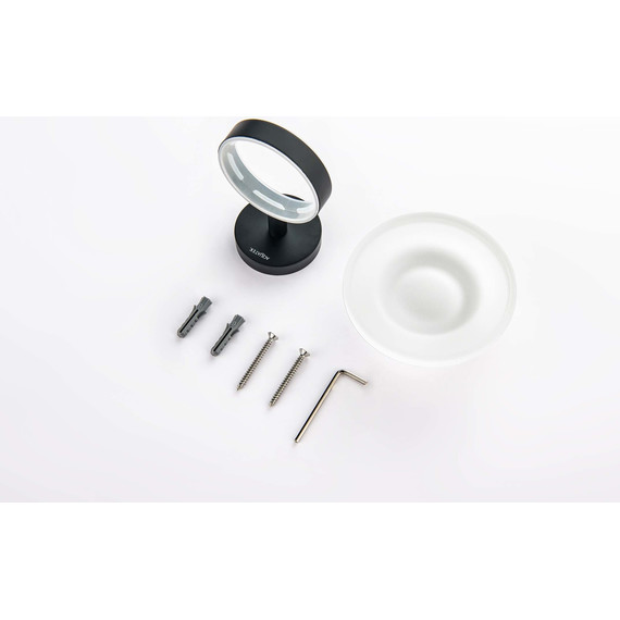 Мыльница Aquatek Европа AQ4103MB, цвет чёрный матовый - фото 2