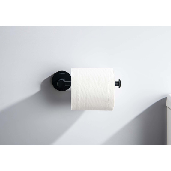 Держатель для туалетной бумаги Aquatek Европа AQ4108MB, цвет чёрный матовый - фото 4