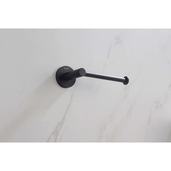 Держатель для туалетной бумаги Aquatek Европа AQ4108MB, цвет чёрный матовый - фото 7