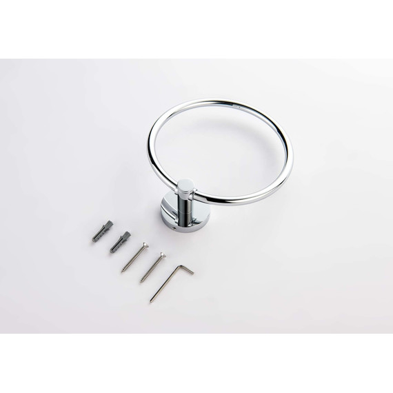 Кольцо для полотенец Aquatek Европа AQ4112CR - фото 2