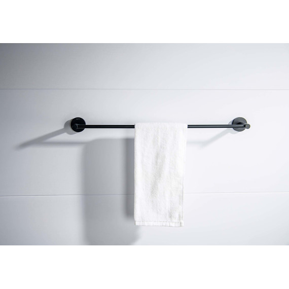 Полотенцедержатель Aquatek Европа AQ4114MB, цвет чёрный матовый - фото 4