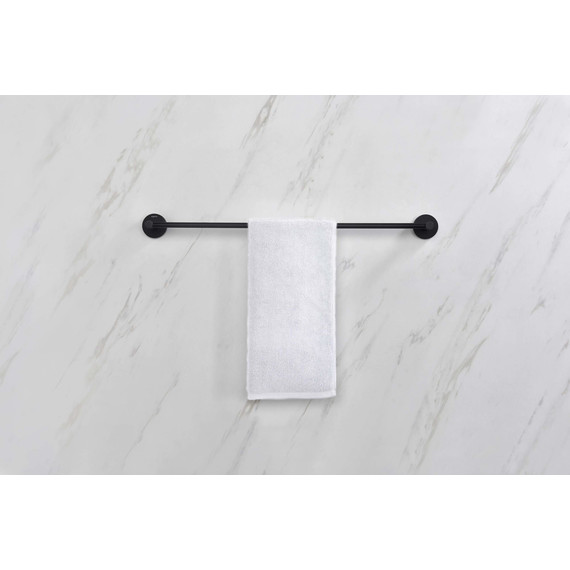 Полотенцедержатель Aquatek Европа AQ4114MB, цвет чёрный матовый - фото 6