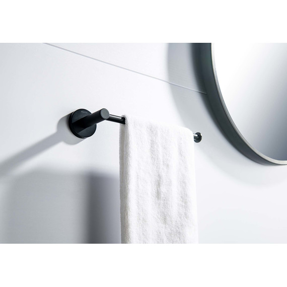Полотенцедержатель Aquatek Европа AQ4119MB, цвет чёрный матовый - фото 3