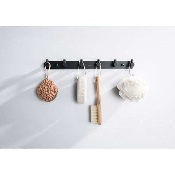 Набор крючков Aquatek Европа AQ4124MB, цвет чёрный матовый - фото 7