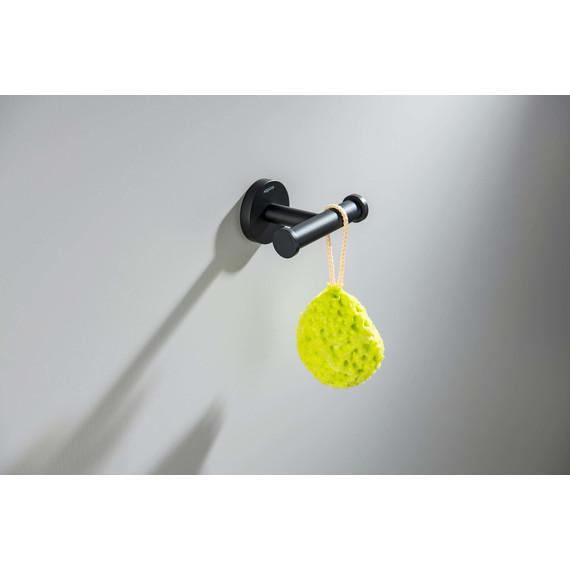 Двойной крючок Aquatek Оберон AQ4202MB, цвет чёрный матовый - фото 4