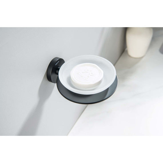 Мыльница Aquatek Оберон AQ4203MB, цвет чёрный матовый - фото 3