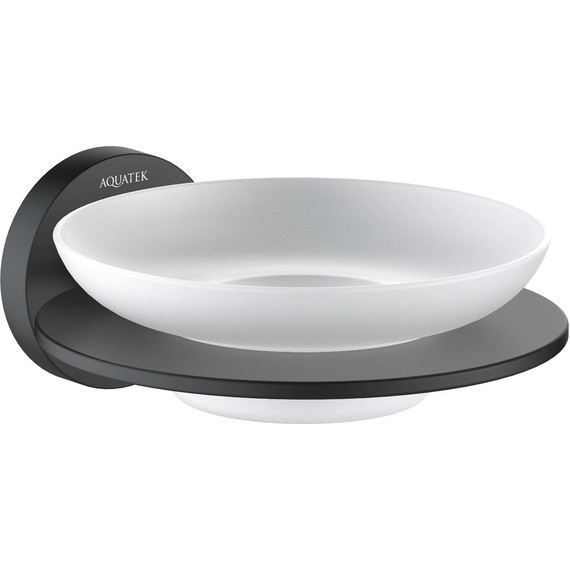 Мыльница Aquatek Оберон AQ4203MB, цвет чёрный матовый - фото 2