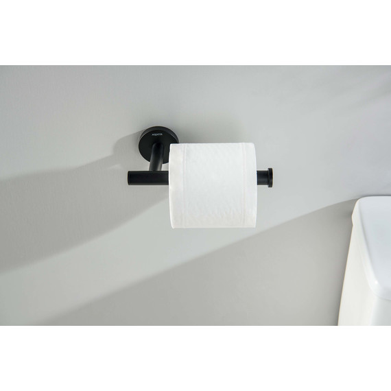 Держатель для туалетной бумаги Aquatek Оберон AQ4208MB, цвет чёрный матовый - фото 5